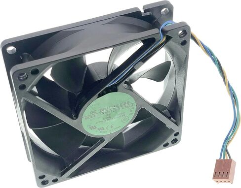 مروحة تبريد جديدة لـ AD0912UX-A7BGL، مروحة هيكل بحجم عاصفة، DC12V 0.50A 4-Pin 4-Wire Size: 90x90x25mm. in Kuwait