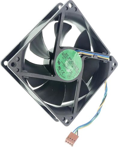 مروحة تبريد جديدة لـ AD0912UX-A7BGL، مروحة هيكل بحجم عاصفة، DC12V 0.50A 4-Pin 4-Wire Size: 90x90x25mm. in Kuwait