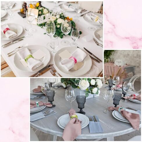 Set of 24 Napkin Rings Pastel Napkin Holders Napkin Rings Bulk Resin Napkin Rings for Autumn Thanksgiving Day Party Decoration Dinning Table Family Gatherings in Saudi Arabia