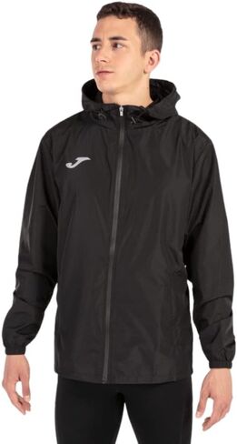سترة المطر Joma Elite VII 102235-100، للرجال، سترة، أسود، M in Saudi Arabia