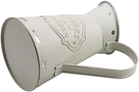 إبريق مزخرف من المجلفن الريفي مقاس 7.7 بوصة، مزهرية زهور عتيقة مع تحيات، إبريق ريفي لبيت المزرعة لغرفة المعيشة وغرفة النوم والمطبخ والمكتب in Kuwait