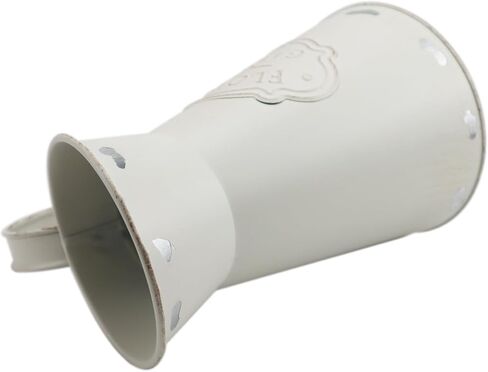 إبريق مزخرف من المجلفن الريفي مقاس 7.7 بوصة، مزهرية زهور عتيقة مع تحيات، إبريق ريفي لبيت المزرعة لغرفة المعيشة وغرفة النوم والمطبخ والمكتب in Kuwait