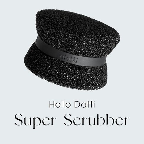 Dotti Super Scrubber Silicone Sponge - Odor-Free, Non-Scratch, Fast-Drying, and Dishwasher-Safe Dish Scrubber - Also for Showers, Tile, and Counters - 3 Pack, Odyssey in Saudi Arabia