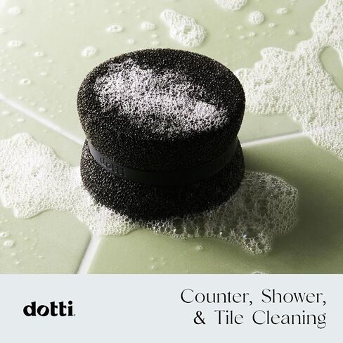 Dotti Super Scrubber Silicone Sponge - Odor-Free, Non-Scratch, Fast-Drying, and Dishwasher-Safe Dish Scrubber - Also for Showers, Tile, and Counters - 3 Pack, Odyssey in Saudi Arabia