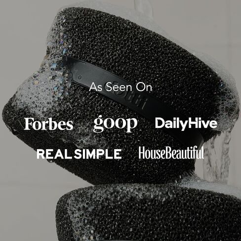 Dotti Super Scrubber Silicone Sponge - Odor-Free, Non-Scratch, Fast-Drying, and Dishwasher-Safe Dish Scrubber - Also for Showers, Tile, and Counters - 3 Pack, Odyssey in Saudi Arabia