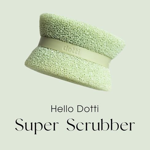 Dotti Super Scrubber Silicone Sponge - Odor-Free, Non-Scratch, Fast-Drying, and Dishwasher-Safe Dish Scrubber - Also for Showers, Tile, and Counters - 3 Pack, Odyssey in Saudi Arabia