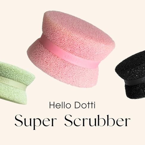 Dotti Super Scrubber Silicone Sponge - Odor-Free, Non-Scratch, Fast-Drying, and Dishwasher-Safe Dish Scrubber - Also for Showers, Tile, and Counters - 3 Pack, Odyssey in Saudi Arabia