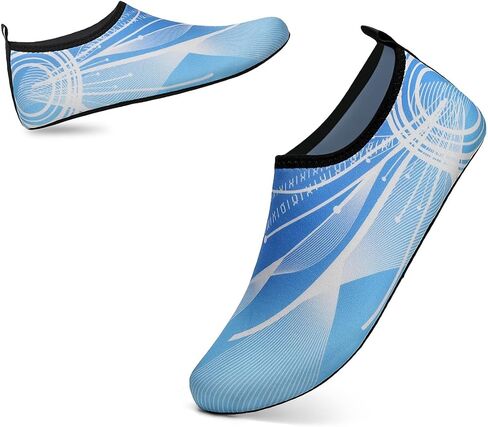 Womens Water Shoes, Swimming Aqua Shoes for Men,Breathable Quick-Dry Elastic Barefoot, Beach Surfing Yoga Sports Aqua Socks in Saudi Arabia
