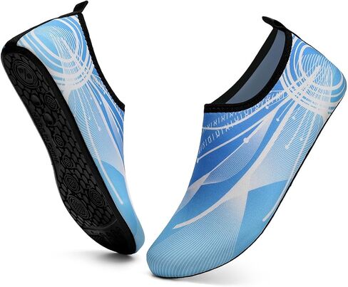 Womens Water Shoes, Swimming Aqua Shoes for Men,Breathable Quick-Dry Elastic Barefoot, Beach Surfing Yoga Sports Aqua Socks in Saudi Arabia
