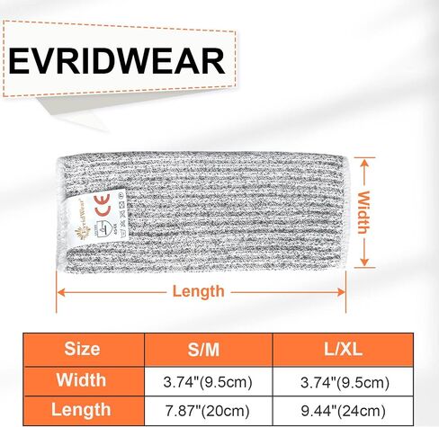 Evridwear Arm Protectors for Thin Skin and Bruising Cut Resistant Arm Sleeves Arm Guards Protective Sleeves for Men Women in Saudi Arabia
