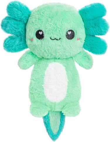 Green Axolotl Microwavable 1.5 lbs Unscented Heating Pad for Women and Kids- Cute Soft Cozy Pillow Plush Heatable Warm Stuffed Animals - Kawaii Hot and Cold Plushie - Axolotl Gifts for Girls and Boys in Saudi Arabia