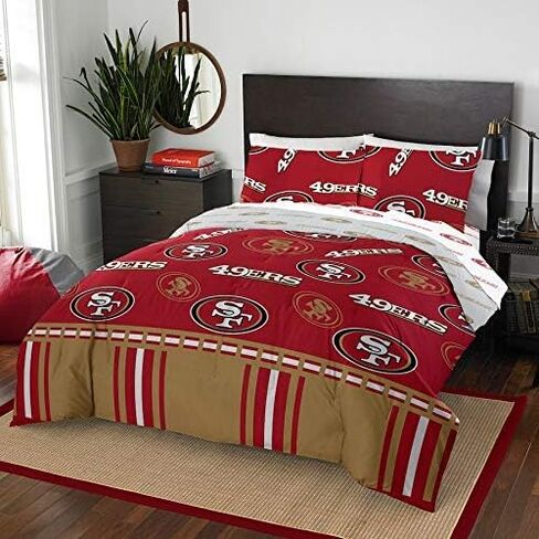 The Northwest Company NFL San Francisco 49ers Bed in a Bag Set, Queen, Rotary Legacy in Saudi Arabia