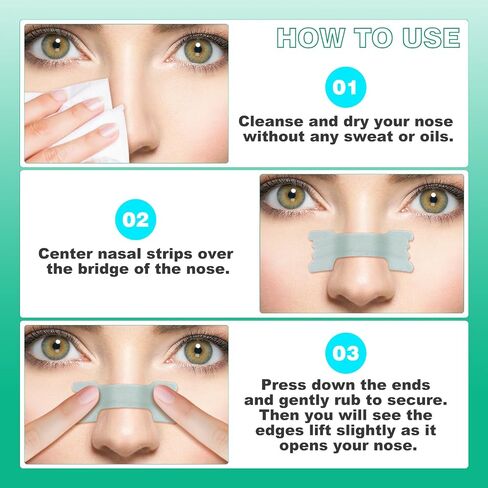 Nasal Strips To Stop Snoring,60 Strips Breathe Right Strips Extra Strength,Improve Nose Ventilation, Can Be Used In Bedroom, Gym, Outdoor Running To Improve Nose Ventilation，Gray Color. in Saudi Arabia