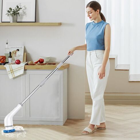 مجموعة رؤوس فرشاة التنظيف الكهربائية الدوارة من ليفري، 8 عبوات من الرؤوس القابلة للاستبدال المتوافقة مع جميع فرش التنظيف الكهربائية ذات العلامة التجارية ANS-8051A وANS-8050 للاستخدام المنزلي in Kuwait