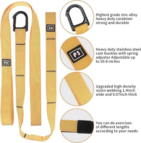 Suspension Resistance Band Fitness Band Home Resistance Training Kit Resistance Trainer Exercise Band with Handle Home Gym Door Anchor and Tote Bag Indoor and Outdoor Weight Resistance Training Band in Saudi Arabia