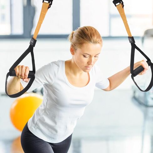 Suspension Resistance Band Fitness Band Home Resistance Training Kit Resistance Trainer Exercise Band with Handle Home Gym Door Anchor and Tote Bag Indoor and Outdoor Weight Resistance Training Band in Saudi Arabia