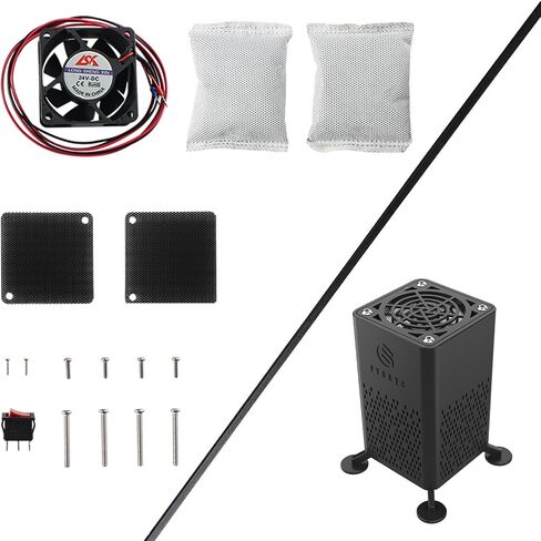 FDM 3D Printing Air Filter Fan Machine with Activated Carbon Package Not Include Printed Parts for Voron2.4 Ender Series with Enclosure Bczamd in Saudi Arabia