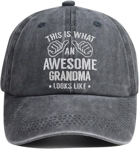 2PCS Grandpa and Grandma Hats for Men Women, Adjustable Wash Cotton Embroidered Funny Grandparents Baseball Cap in Saudi Arabia