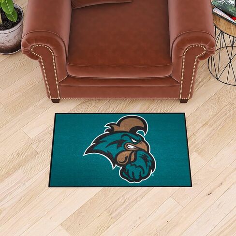 FANMATS 3692 NCAA - Coastal Carolina Chanticleers Starter Mat Accent Rug - 19in. x 30in. | Sports Fan Home Decor Rug and Tailgating Mat in Saudi Arabia