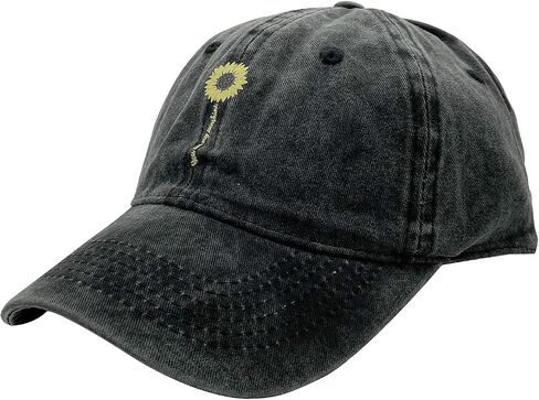 Women's Cute Sunflower Baseball Cap, Adjustable You are My Sunshine Hat, Funny Dad Hat in Saudi Arabia
