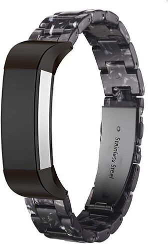سوار من الراتنج متوافق مع Fitbit Alta/Alta HR/Ace، للنساء والرجال من الراتنج، سوار معصم لساعة Fitbit Alta/Alta HR/Ace الذكية للياقة البدنية in Kuwait