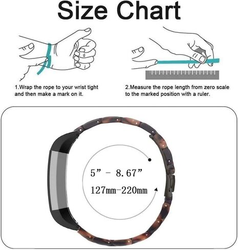 سوار من الراتنج متوافق مع Fitbit Alta/Alta HR/Ace، للنساء والرجال من الراتنج، سوار معصم لساعة Fitbit Alta/Alta HR/Ace الذكية للياقة البدنية in Kuwait