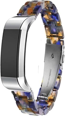سوار من الراتنج متوافق مع Fitbit Alta/Alta HR/Ace، للنساء والرجال من الراتنج، سوار معصم لساعة Fitbit Alta/Alta HR/Ace الذكية للياقة البدنية in Kuwait