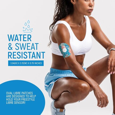 Rockadex adhesive patches - Compatible for Freestyle Libre sensor, Custom-Designed Freestyle Libre patches, Diabetic Supplies mix 10 pack Tribal Mix (Freestyle Libre 3) in Saudi Arabia