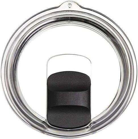 Magslider Replacement Lid for 20 oz tumblers, Spill Proof Splash Resistant Lids Covers Fit for Rambler and More Coffee Mugs, 1 Magnetic Lids in Saudi Arabia