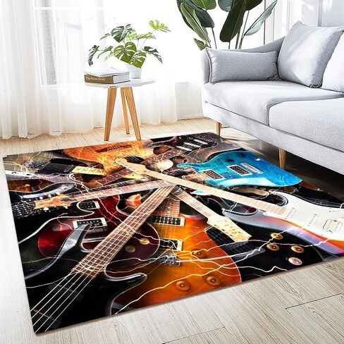 Large Area Rug Carpet Floor Washable Mats Rugs 5'x6' for Living Room Bedroom Home Decor American Football Rugby in Saudi Arabia