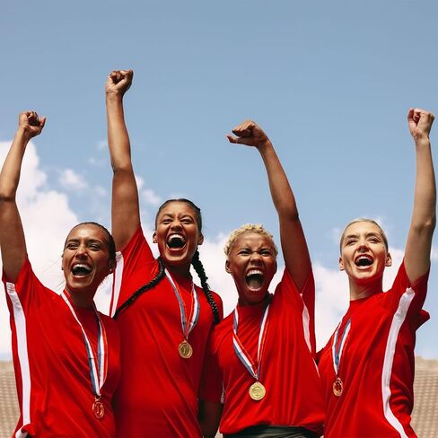 PATIKIL 2 Inch Gold Silver Bronze Award Metals, 6 Pieces Winner Award Medals 1st 2nd 3rd Prize with Neck Ribbon for Games Sports Competitions in Saudi Arabia