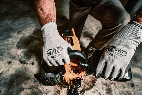 قفازات العمل ذات اللون الرمادي المقاومة للانزلاق لجميع الأغراض من Gorilla Grip in Kuwait