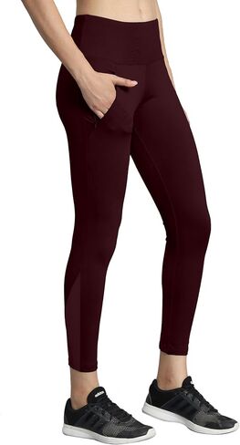 Gym Wear Mesh Legging Workout Pants with Side Pockets Sports Fitness Yoga Track Pants for Women & Girls in Saudi Arabia