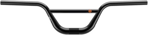 Box One Oversized Chromoly Bicycle Handlebar Tailored for Larger-Sized Racers, Heightened Responsiveness, Reduced Latency & Wall Thickness Gloss Black w/Pad Printing Finish in Saudi Arabia