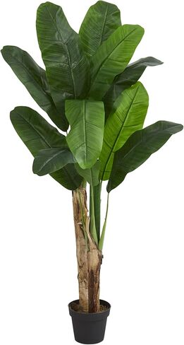 Nearly Natural 4ft. Double Stalk Banana Artificial Tree in Saudi Arabia