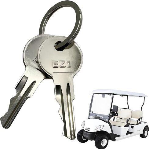EZGO Ignition Keys Golf Cart Keys for EZGO TXT and EZGO RXV Replacement Ignition Keys 2 Pcs in Kuwait
