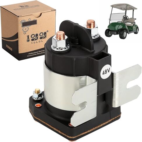 10L0L Golf Cart 48V Heavy Duty Solenoid/Rely Assy for Yamaha G22 G29 Drive Electric 2007 up Models, OEM JU6-H1950-00-00,JU6H19500000 in Saudi Arabia