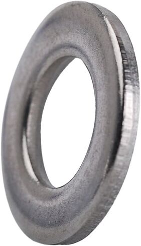 HIFROM 100pcs M10 Flat Washers 304 Stainless Steel Metric Flat Washers Set replacement for Bolt Screw (M10X20X2mm) in Saudi Arabia