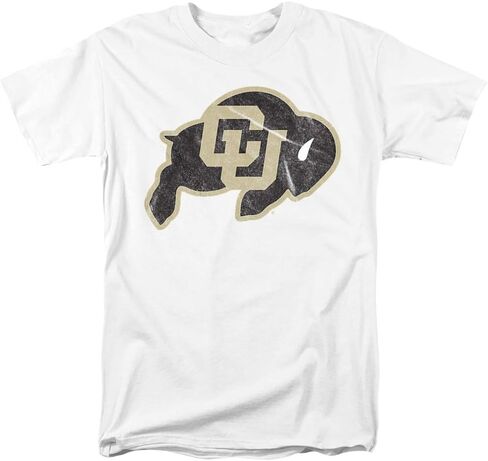 University of Colorado Official Distressed Primary Unisex Adult T Shirt in Saudi Arabia
