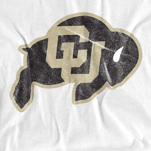 University of Colorado Official Distressed Primary Unisex Adult T Shirt in Saudi Arabia