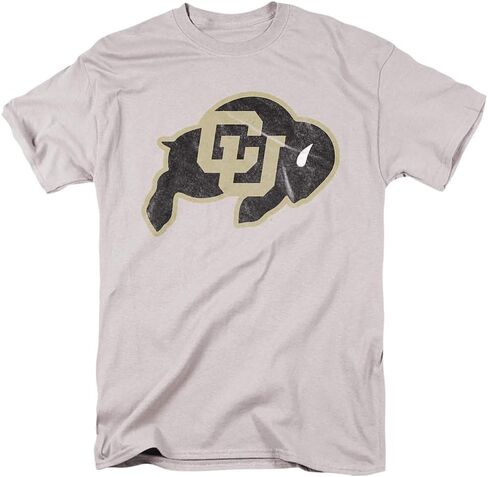 University of Colorado Official Distressed Primary Unisex Adult T Shirt in Saudi Arabia