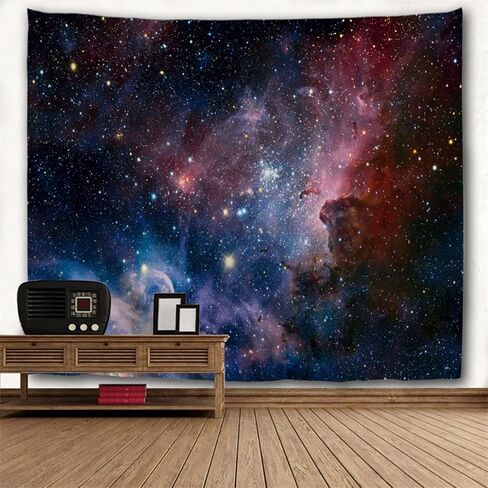 goodbath Space Tapestry, Galaxy Universe Star Outer Space Wall Tapestry for Bedroom Living Room Dorm, 60" x 51",Colorful in Saudi Arabia