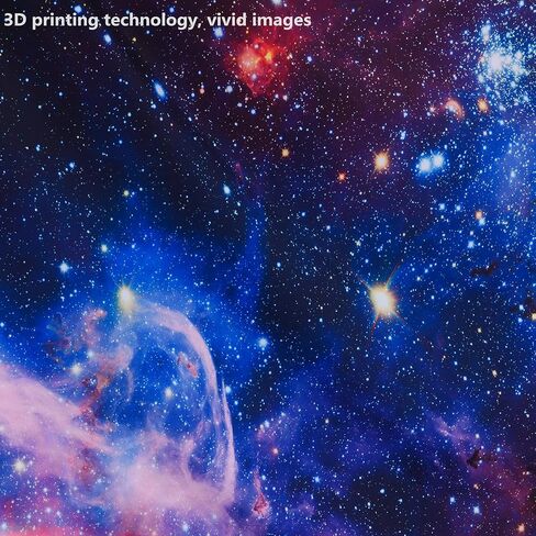 goodbath Space Tapestry, Galaxy Universe Star Outer Space Wall Tapestry for Bedroom Living Room Dorm, 60" x 51",Colorful in Saudi Arabia