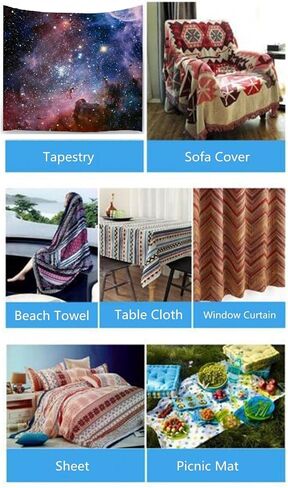goodbath Space Tapestry, Galaxy Universe Star Outer Space Wall Tapestry for Bedroom Living Room Dorm, 60" x 51",Colorful in Saudi Arabia
