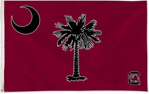 NCAA Rico Industries South Carolina Gamecocks Exclusive 3' x 5' Banner Flag Single Sided - Indoor or Outdoor - Home Décor in Saudi Arabia