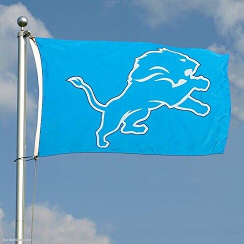 Detroit Lions Embroidered Nylon Flag in Saudi Arabia