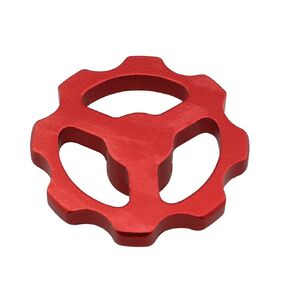 3D Aluminum Extruder Hand Twist Nut Aluminum Extruder Knob Hand Twist Nut Screw Upgrade for Creality Printer 3D Ender, Red