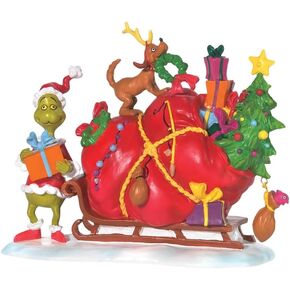 Department 56 Resin Grinch Villages Small Heart Grew Accessory Figurine, 3.75 inch