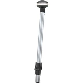 Perko 1445DP2CHR Inland-Series Reduced Glare White All-Round Pole Light - 24" Height, 5° Rake