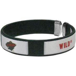 NHL Siskiyou Sports Fan Shop Minnesota Wild Fan Bracelet One Size Team Color